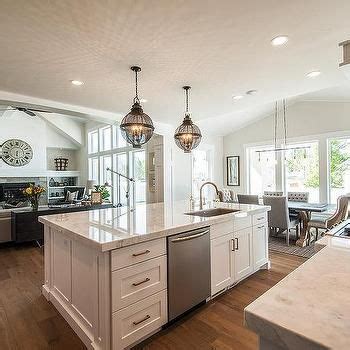 Kitchen island with x shelf and seating. Kitchen island with sink, Kitchen island with sink and ...