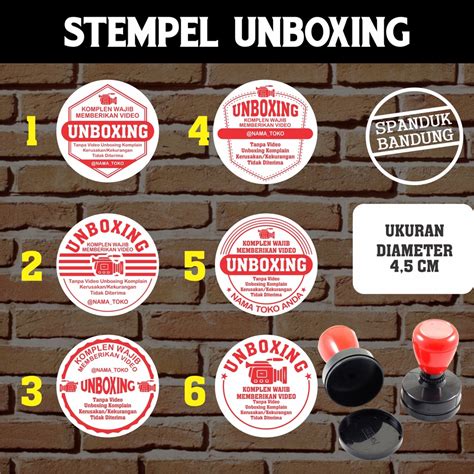 Jual Stempel Unboxing Stempel Video Unboxing Stempel Paket Video