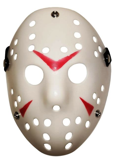 Classic Horror Character Jason White Hockey Mask
