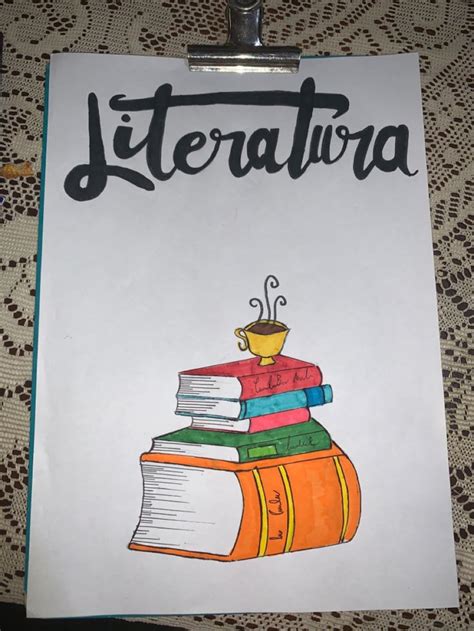 Carátula De Lengua Y Literatura Lengua Y Literatura Portadas Literatura