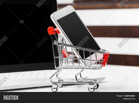 Smartphone Shopping Image And Photo Free Trial Bigstock