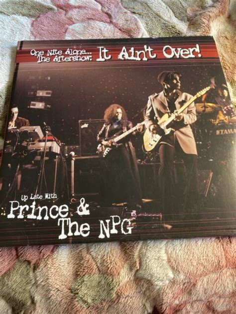 Prince And Npg One Nite Alone The Aftershow 2 Lp Ltd Purple Vinyl Fast