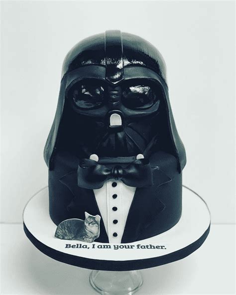 Darth Vader Birthday Cake Ideas Images Pictures