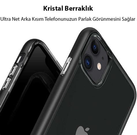Iphone 11 Kılıf Caseology Skyfall Matte Black Spigen