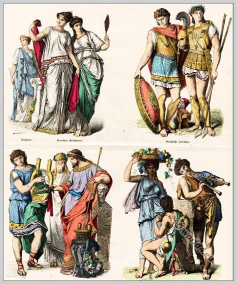 On The History Of Costumes From Ancient To The 19th Century Ancient
