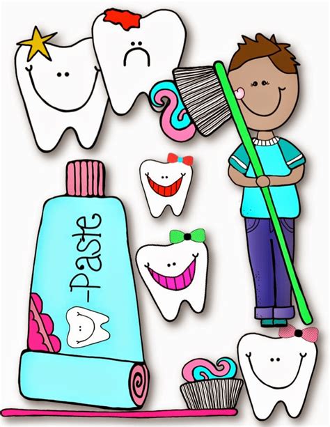 Dental Health Clipart Promote Oral Health With Eye Catching Designs