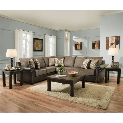 Barry Marble Simmons Upholstery Sectional 1749 Living Room Furniture