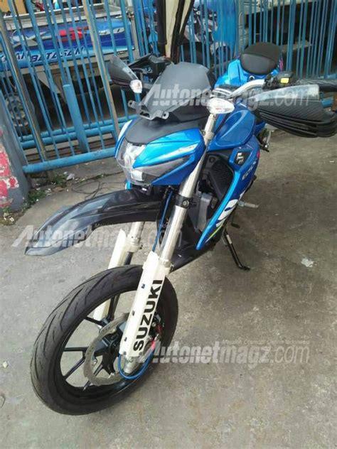 We'll help you find motorcycle dealers too. Suzuki GSX-S150 modified as a trail bike - Indonesia