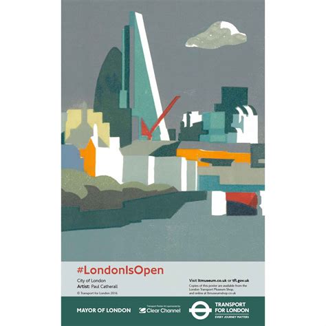 London Is Open City Of London Poster London Poster London Transport