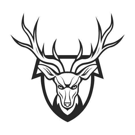 Premium Vector Deer Logo Mascot Design