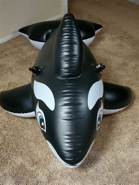 Inflatable Whale Sex Toy Shag Pu With 2 Sph Etsy