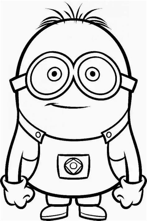 Desenhos Figuras Moldes Dos Minions Para Colorir Pintar Imprimir