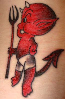 Hot stuff temporary tattoos o'connell, mitch on amazon.com. Hot Stuff Devil Cartoon tattoo