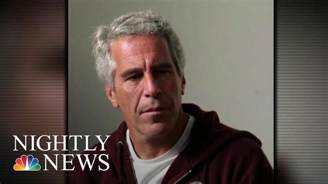 Whats Next For Jeffrey Epstein Case After Accused Sex Traffickers Death Nbc Nightly News