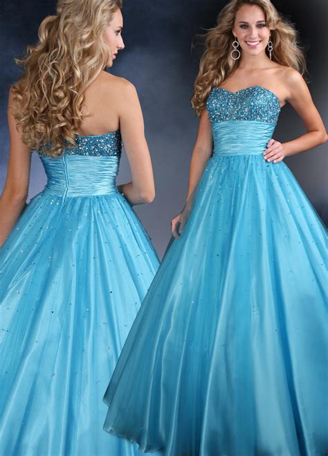 Ball Gown With A Sweetheart Strapless Bodice