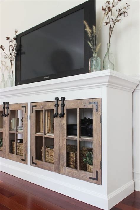 50 Inspirations Rustic White Tv Stands Tv Stand Ideas