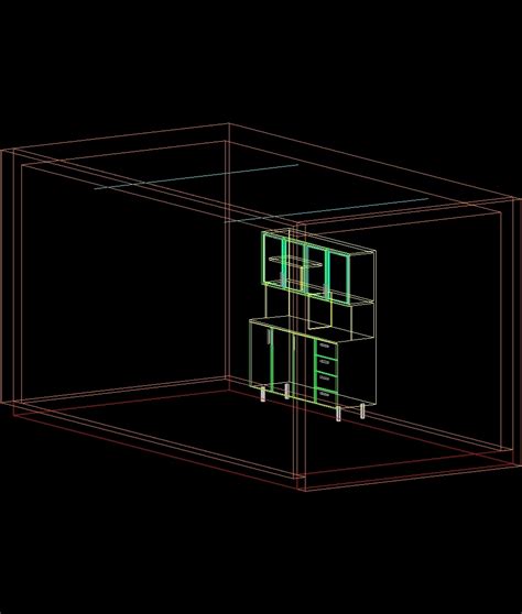 Cooktops, dishes, microwaves, kitchen hoods and other dwg models. Kitchen Cabinet 3D DWG Model for AutoCAD • Designs CAD