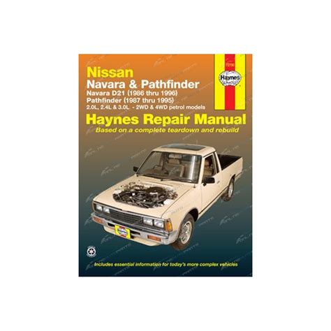 Haynes Nissan Pathfinder Car Repair Manuals Potentcatholic