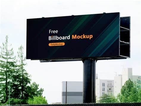 Download Free Billboard Mockup PSD Templates 2020 - DailyMockup