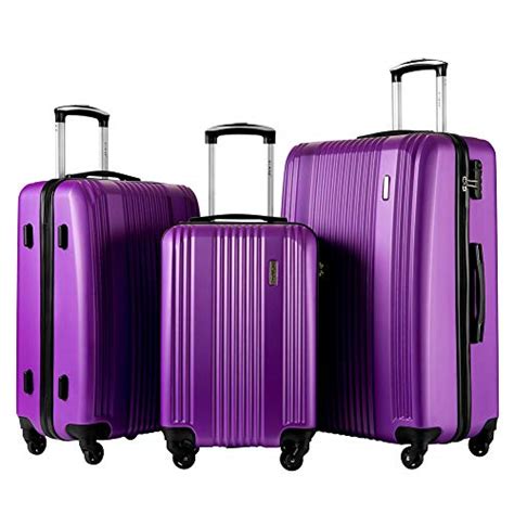 Luggage Set 3 Piece Set Suitcase Set Spinner Hard Shell Best Review