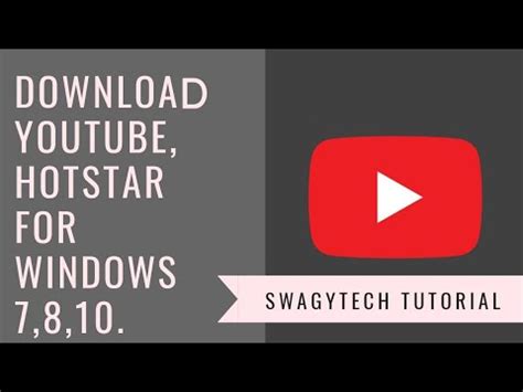 Download youtube for pc/laptop/windows 7,8,10. How to download youtube app in windows 7/8/10/xp./youtube ...