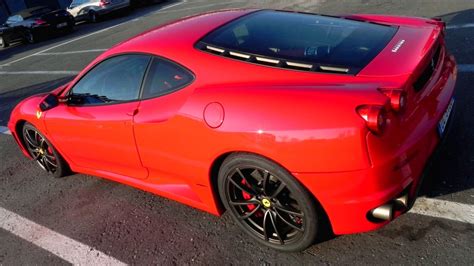 Ferrari F430 W Straight Pipes And 360 W Challenge Exhaust Loud Sound