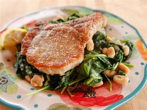 A skinnier pork chop, and a juicier dinner. Lighter Fried Pork Chop Recipe | Ree Drummond | Food Network