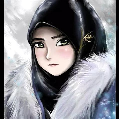 43 hijab hd wallpapers and background images. Wallpaper Hijab Cartoon - Anime Hijaber