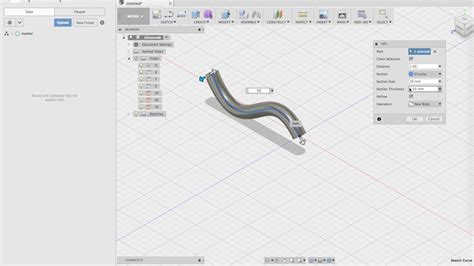 How To Use The Pipe Tool In Autodesk Fusion 360 Youtube