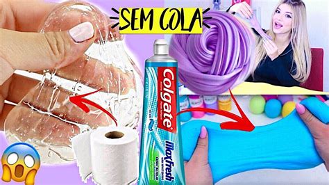 Diy Slimes Sem Cola Feitos Com 2 Ingredientes Testados Michelle