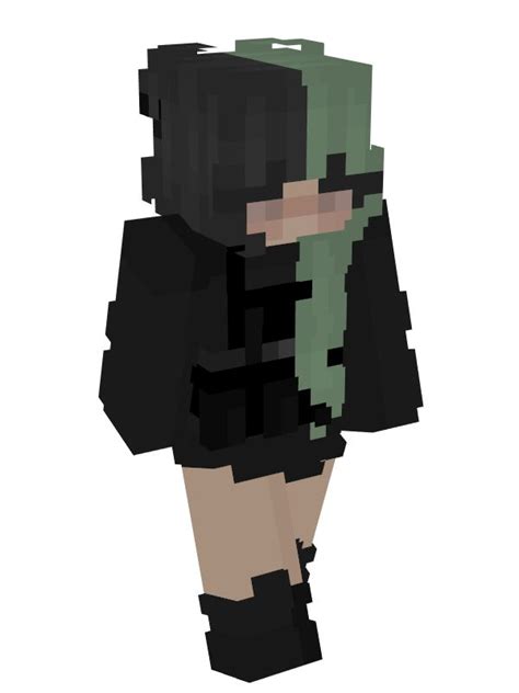 Minecraft Aesthetic Skins Layout For Girls Minecraft Girl Skins