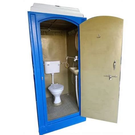 Rectangular Portable Frp Western Toilet Cabin No Of Compartments 1