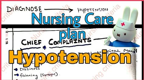 Nursingcareplan On Hypotension Ncp Full Format Youtube