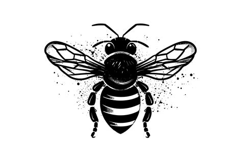 Bee Graphic By Mahak Arts · Creative Fabrica
