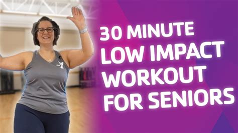 30 Minute Low Impact Workout For Seniors Youtube