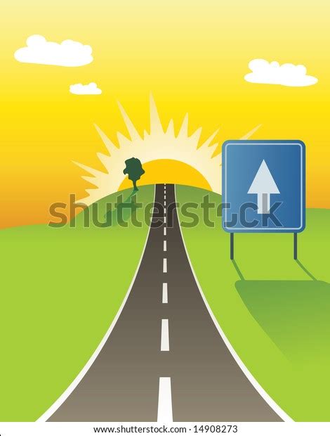 One Way Stock Vector Royalty Free 14908273 Shutterstock