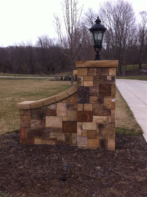 How much a brick driveway should cost. Driveway columns | Driveway entrance landscaping, Brick ...