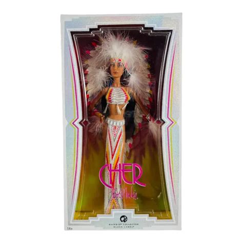 Barbie Cher Bob Mackie S Half Breed Indian Doll Black Label