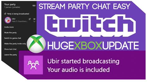 How To Twitch Stream Party Chat On Xbox One No Equipment Youtube