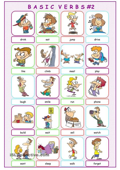 Basic Verbs Picture Dictionary2 ภาษาอังกฤษ