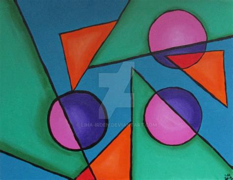 Simple Abstract Acrylic Painting By Liha Irden On Deviantart