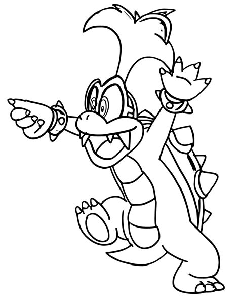 Printable Iggy Koopa Coloring Page Download Print Or Color Online For Free