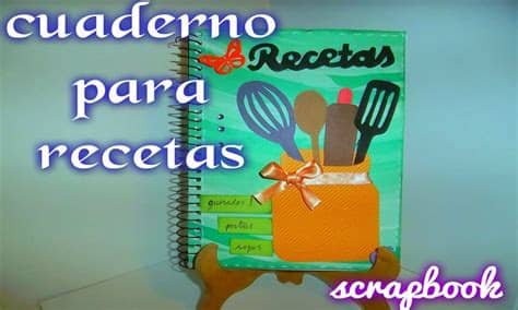 Crea en tu pc una base de datos culinaria con las recetas de los platos más deliciosos gracias estos programas de cocina y recetarios para windows. cuaderno de recetas scrapbook - YouTube