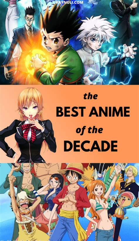 Best Anime For Beginners 2019 The Best Anime Series Of The 2010s The