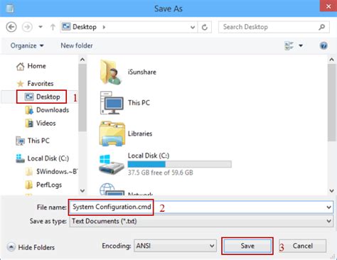 How To Create A System Configuration Shortcut On Windows