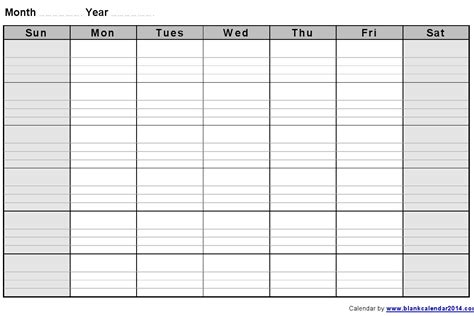 Create your own 2020 month planners using our calendar maker tool. Printable Calendar With Lines | Calendar Printables Free ...