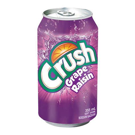 Crush Grape Soda 12 X 355 Ml Bulk Mart