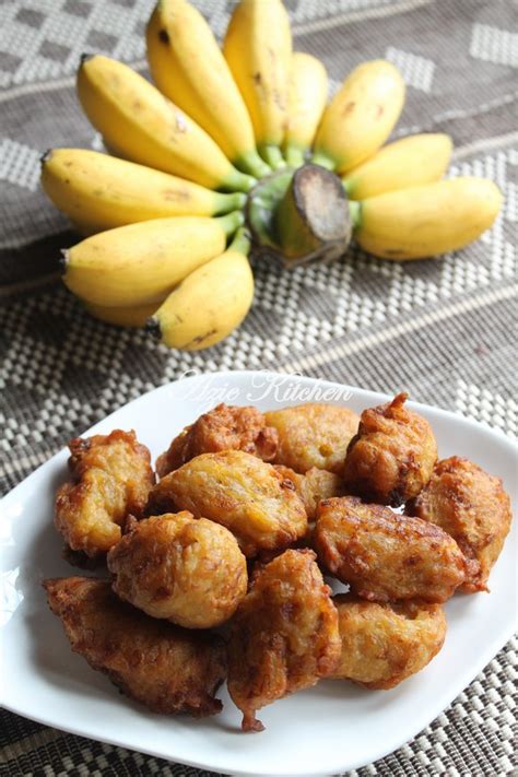 Pisang tepung gandum sebiji telur secubit garam gula. Cekodok Pisang Rangup - Azie Kitchen