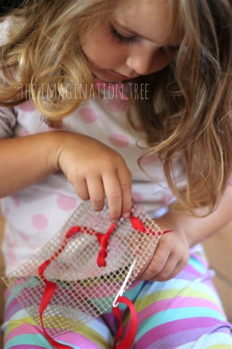 Learn how to develop fine motor skills with these 7 engaging fine motor activities. First Sewing Basket for Kids | Motor skills activities ...