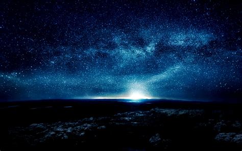 Starry Night Sky Wallpapers Wallpaper Cave